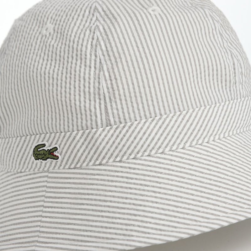 ラコステのメトロハット SEERSUCKER METRO HAT（シアーサッカー メトロハット） L1300 ベージュ