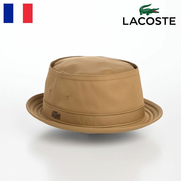 TWILL PORKPIE HAT（ツイル ポークパイハット） L1314 ベージュ