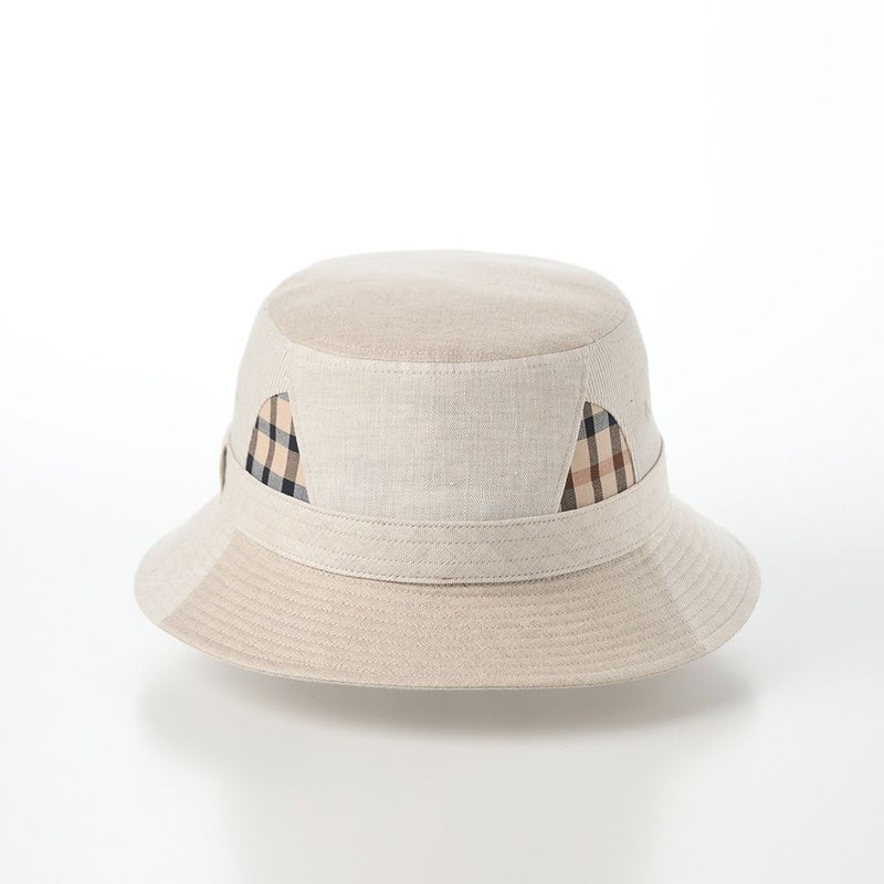 ダックスのバケットハット Hat Pattern Patchwork（ハット パターン パッチワーク） D1821 ベージュ