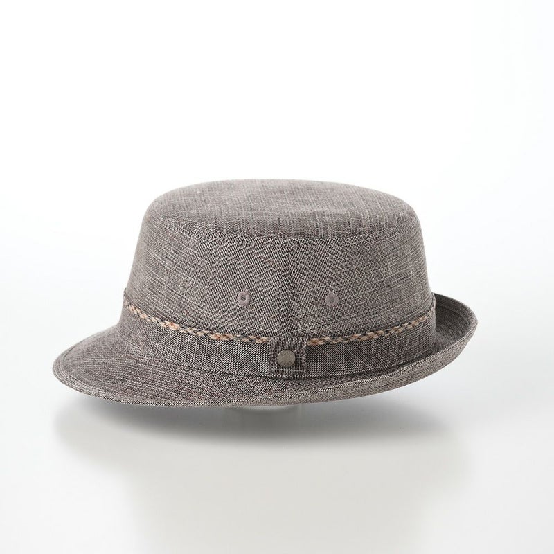 ダックスのアルペンハット Alpen Omi Linen（アルペン 近江リネン） D1829 チャコール