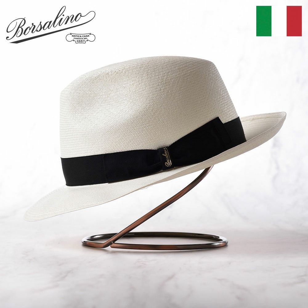 ボルサリーノ 高級 パナマハット Borsalino（ボルサリーノ） パナマハット イタリア製 メンズ 大きい