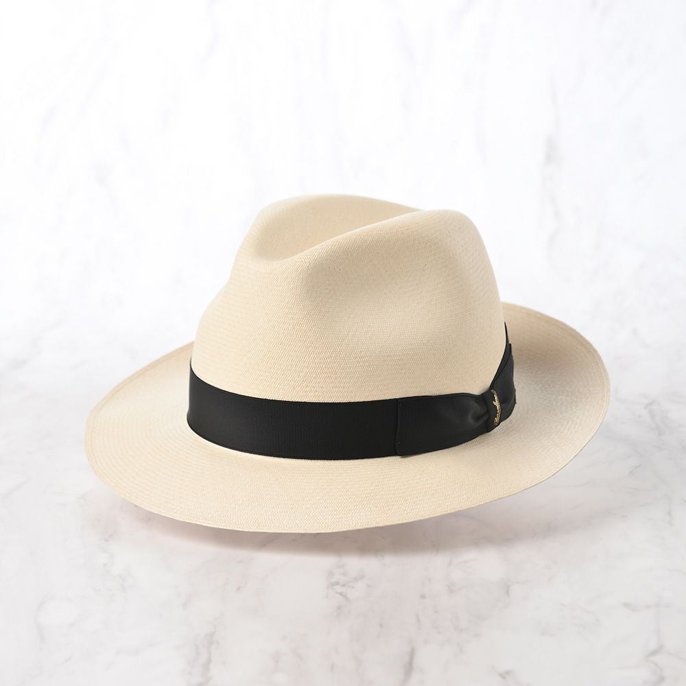 本日限定価格　pablo vinci パナマハット　かわしまたかひろ ボルサリーノ パナマハット Panama Fine Satin（パナマファイン サテン