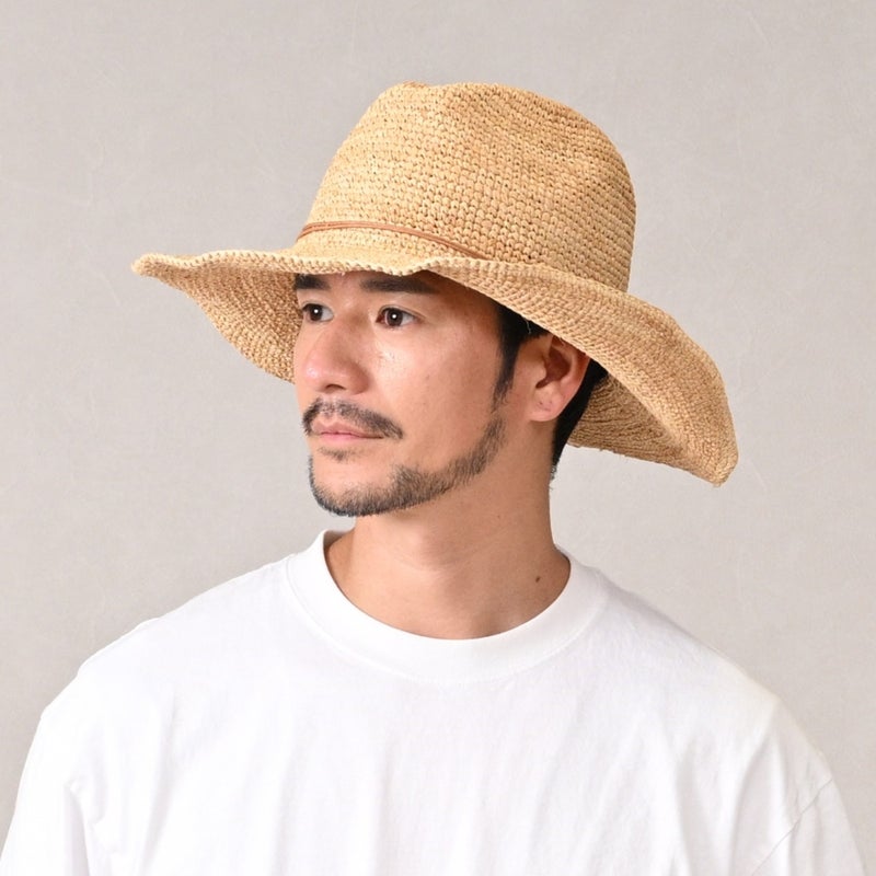マローネのラフィアハット Raffia Spiaggia（ラフィア スピアッジャ） 83481 ナチュラル