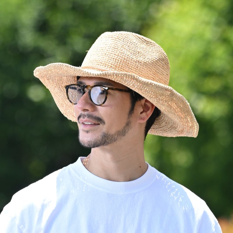 マローネのラフィアハット Raffia Spiaggia（ラフィア スピアッジャ） 83481 ナチュラル
