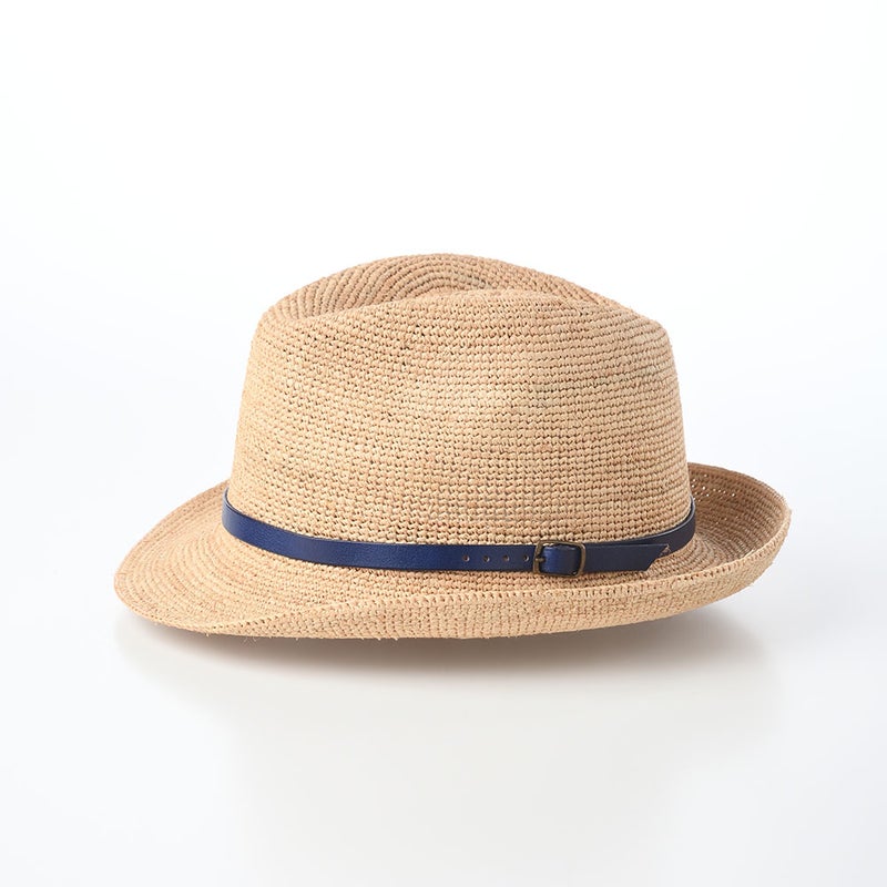 マローネのラフィアハット Rollable Raffia Hat（ローラブル ラフィアハット）  ネイビー