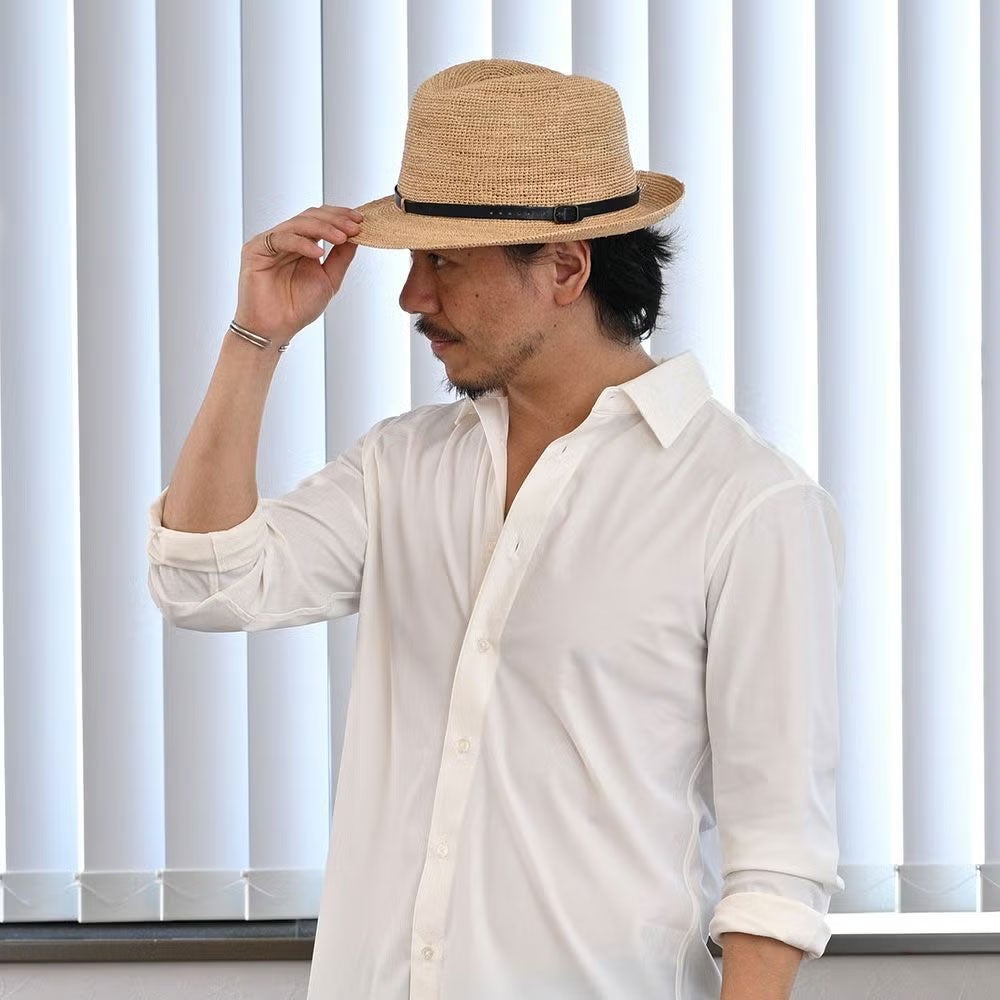 マローネ ラフィアハット Rollable Raffia Hat（ローラブル ラフィア
