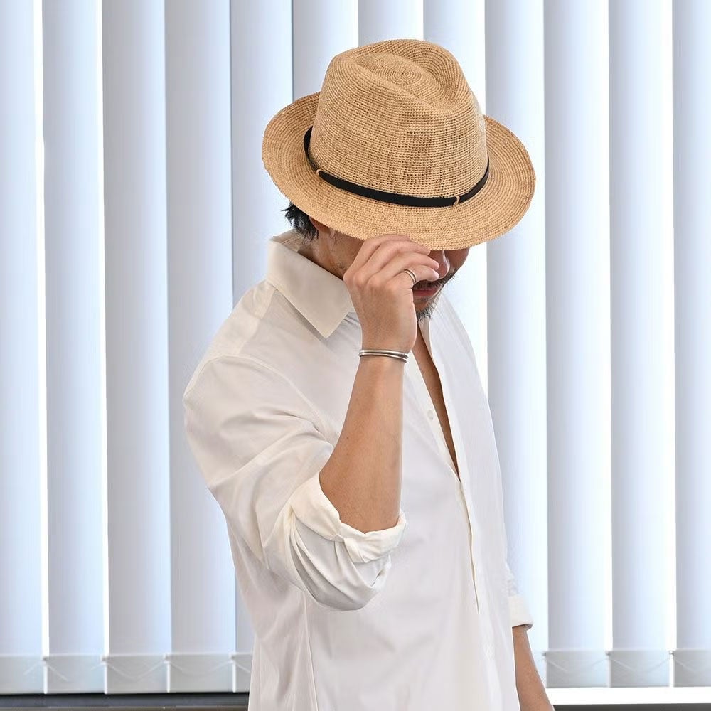 マローネ ラフィアハット Rollable Raffia Hat（ローラブル ラフィア
