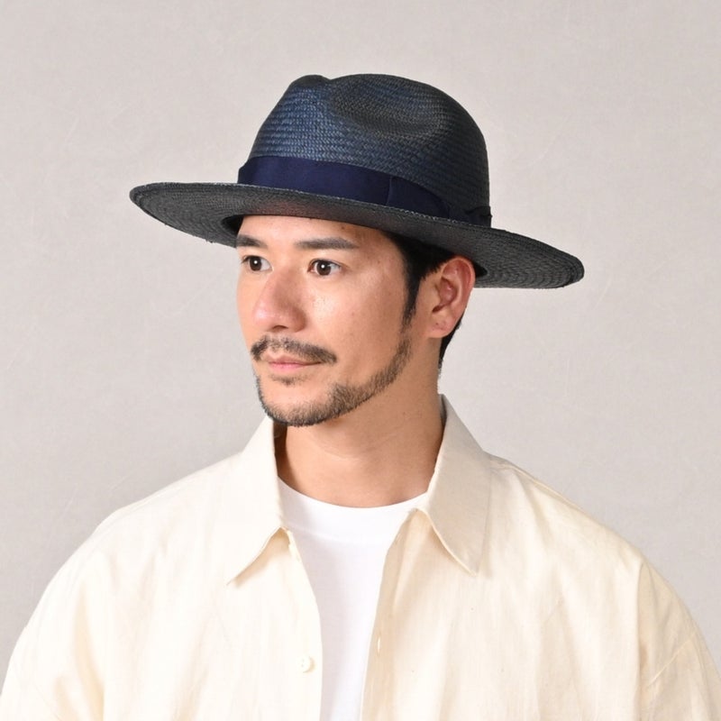 ステットソンのパナマハット BASIC PANAMA HAT（ベーシック パナマハット） SE783 ネイビー