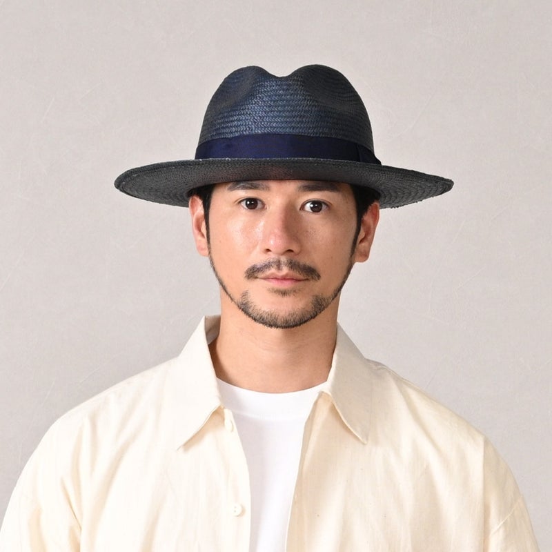 ステットソンのパナマハット BASIC PANAMA HAT（ベーシック パナマハット） SE783 ネイビー