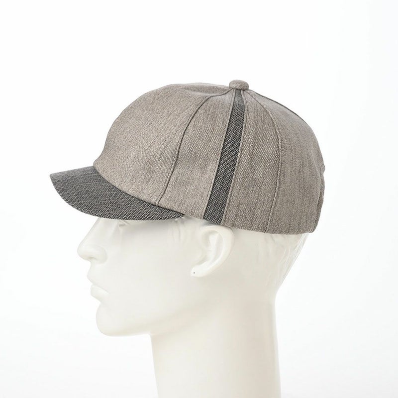レッターのキャップ Japan Linen Cap（ジャパン リネン キャップ） グレー