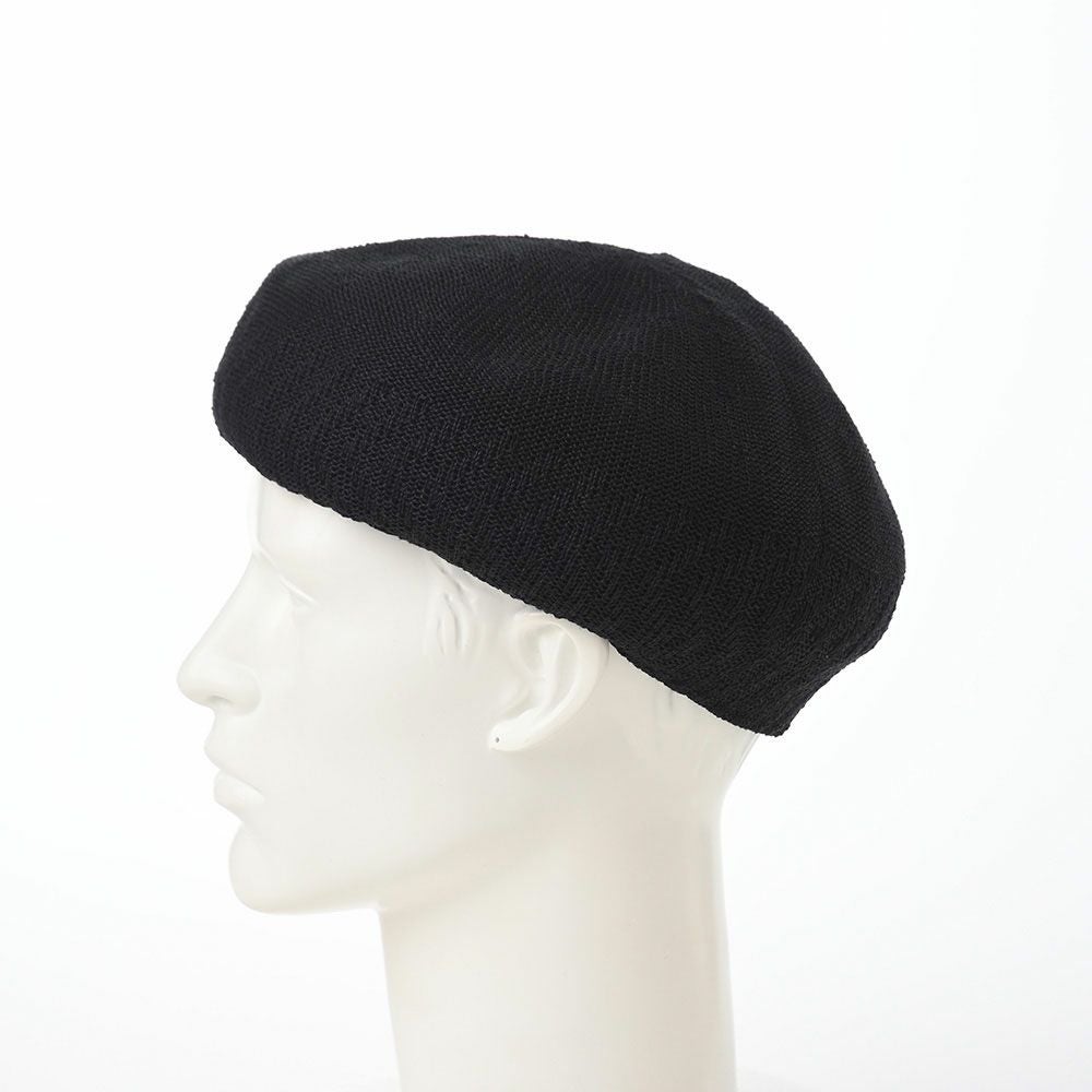 レッター ベレー帽 Rib Linen Beret Big（リブ リネン ベレー ビッグ