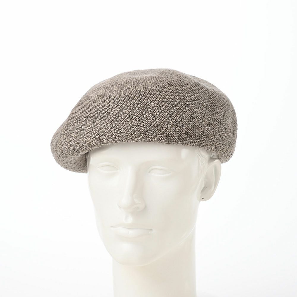 レッター ベレー帽 Rib Linen Beret Big（リブ リネン ベレー ビッグ