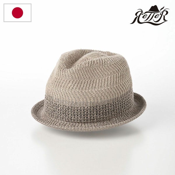 Linen Pitch Hat（リネン ピッチ ハット） グレー