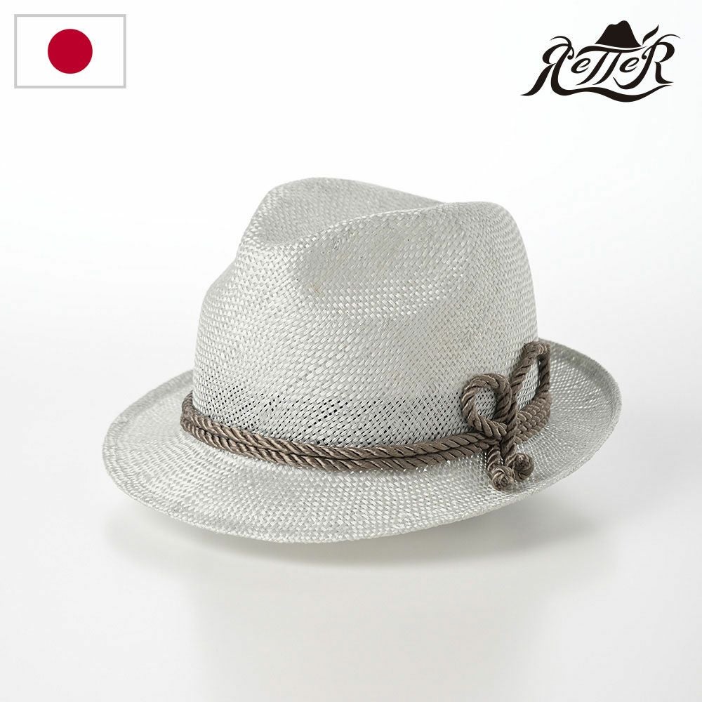 レッター ストローハット Kenma Classic（ケンマ クラシック） グレー