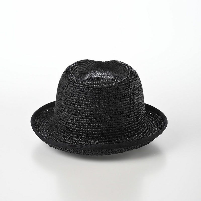 レッターのラフィアハット Raffia Hat（ラフィア ハット） ブラック