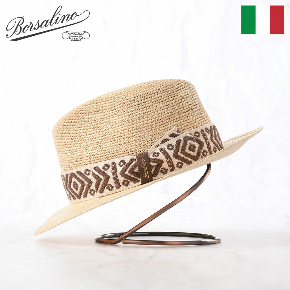 エルフ・モール公式アカウント02 イタリア Borsalino(ボルサリーノ) パナマ中折れ帽 140338 Federico