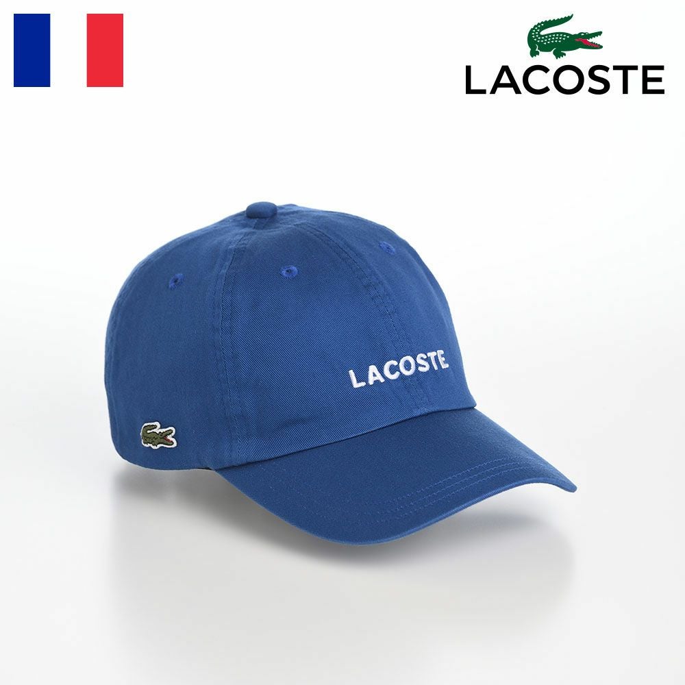 ラコステ ワークキャップ LOGO DE GAULLE CAP（ロゴ ドゴールキャップ