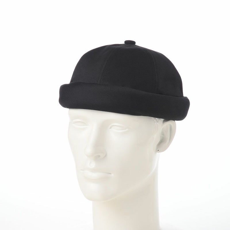 ショットのロールキャップ FISHERMAN CAP（フィッシャーマン キャップ） SC076 ブラック