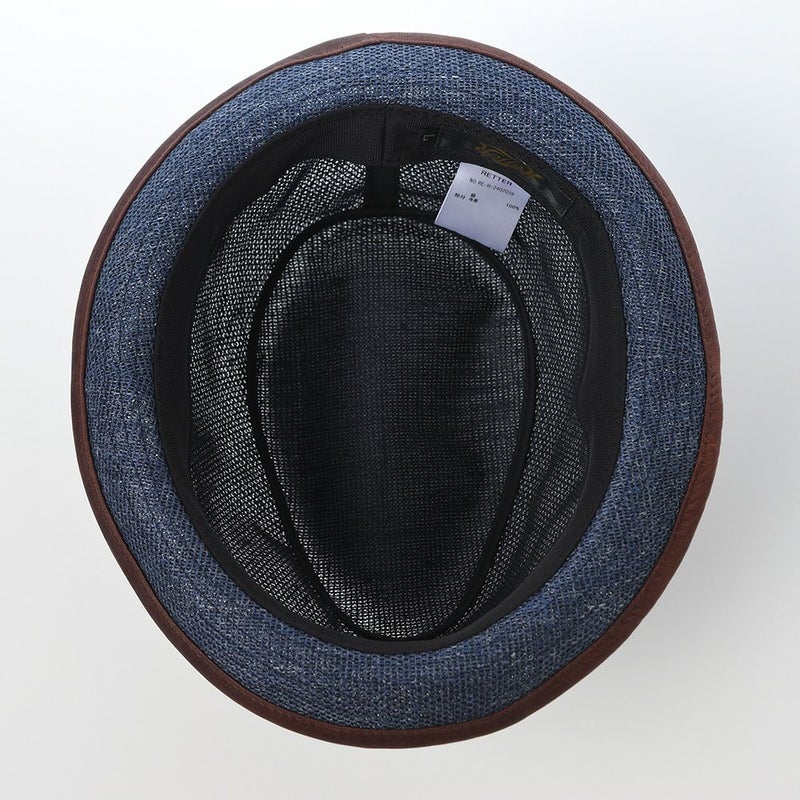 レッターのソフトハット Asakarami Hat（アサカラミハット） ネイビー