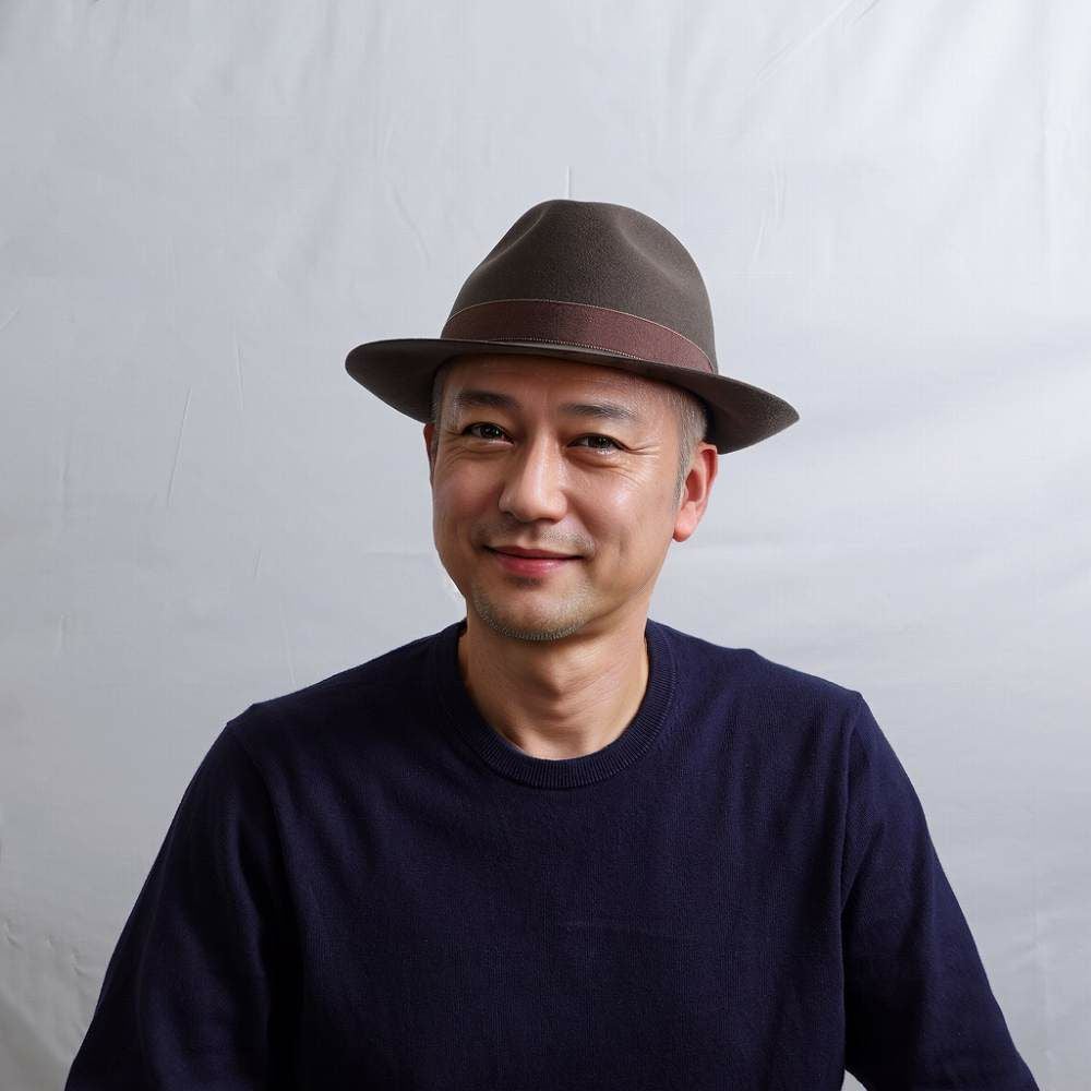 ガリュープラネット フェルトハット Mixfur Felt Hat（ミックスファー