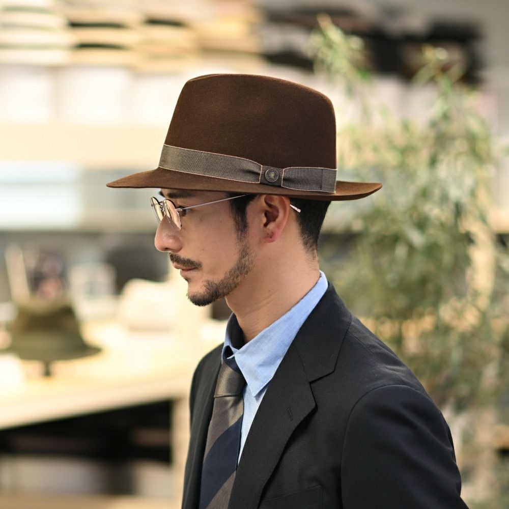 ガリュープラネット フェルトハット Mixfur Felt Hat（ミックスファー