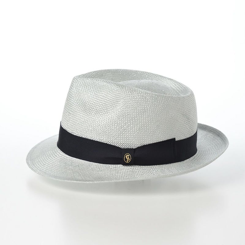 ガリュープラネットのストローハット Classic Kenma Hat（クラシック ケンマ ハット）777 シルバー