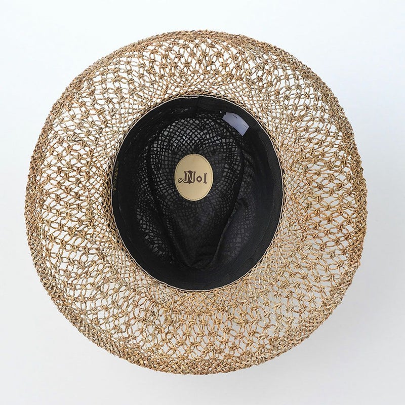 ノルのストローハット Screw hat pandan（スクリュー ハット パンダン） ベージュ