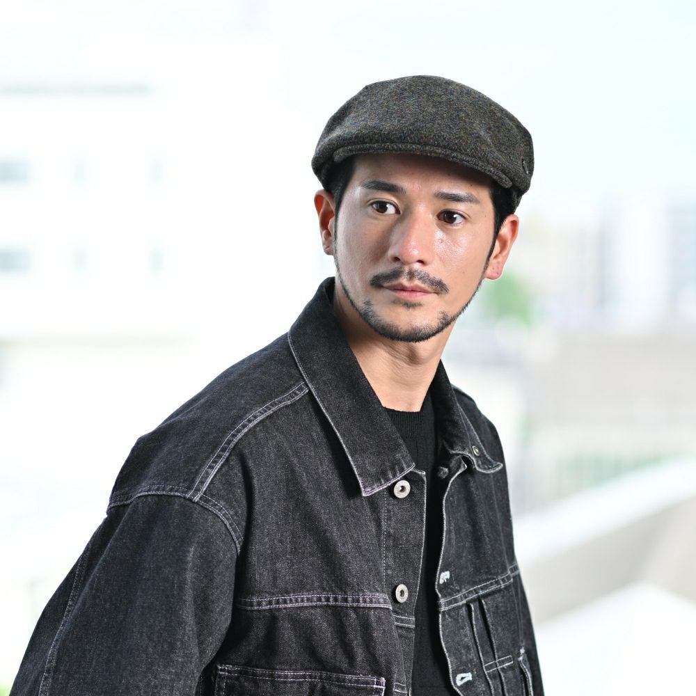 フェイルスワース ハンチング Harris Tweed Stornoway（ハリスツイード