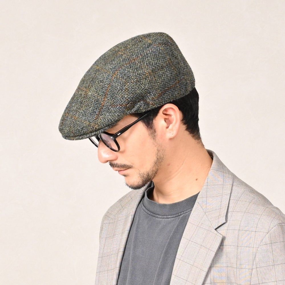 フェイルスワース ハンチング Harris Tweed Stornoway（ハリスツイード