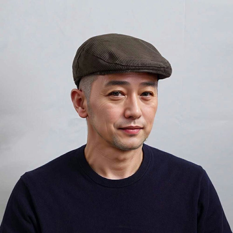 フェイルスワースのハンチング Corduroy Cap（コーデュロイ キャップ） オリーブ
