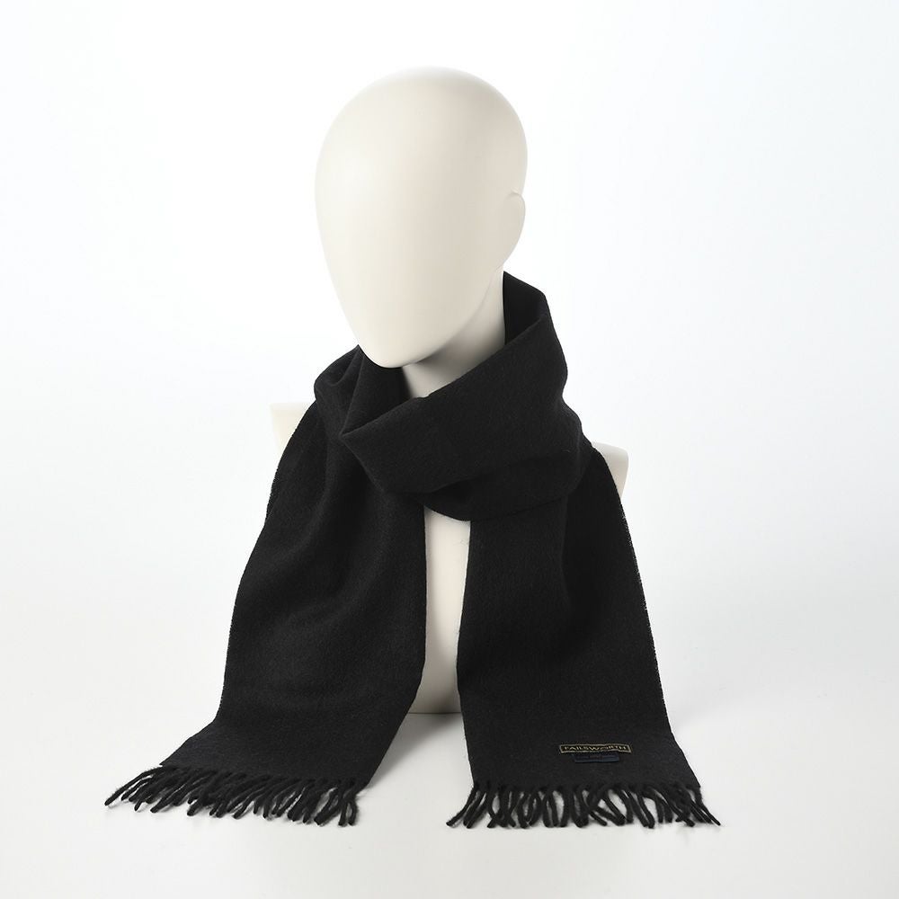 フェイルスワース マフラー Wool Scarf（ウール スカーフ） ブラック