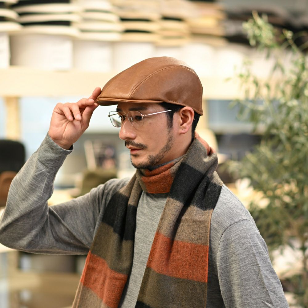 マローネ ハンチング Lamb Leather Hunting（ラムレザー ハンチング