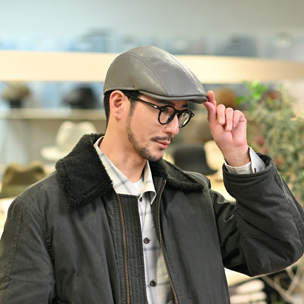 マローネ ハンチング Lamb Leather Hunting（ラムレザー ハンチング