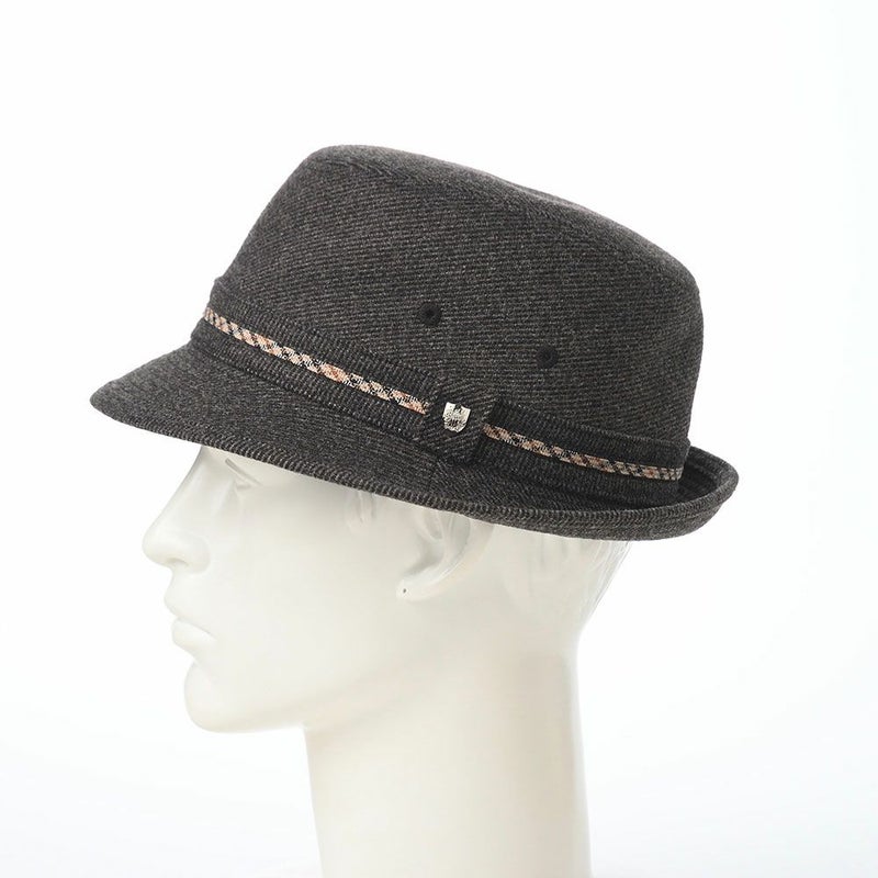 ダックスのアルペンハット Genova Alpen Tweed Twill（ジェノバアルペン ツイードツイル） D1936 ブラウン