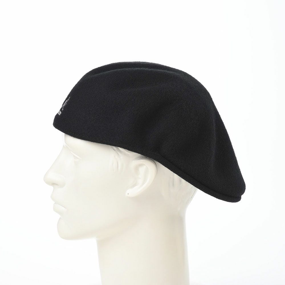 カンゴール ハンチング WOOL 504（ウール） ブラック | 帽子通販 時谷