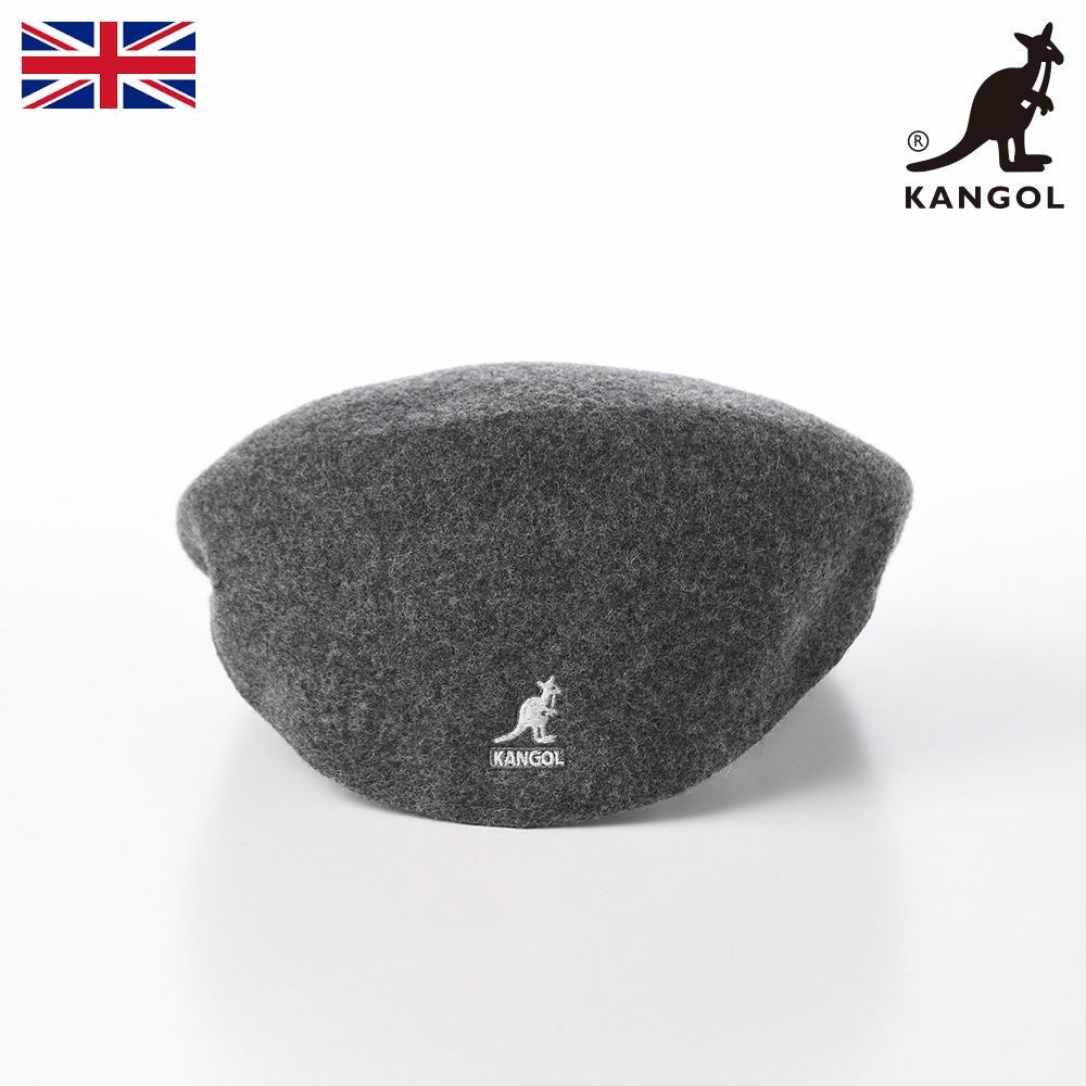 カンゴール ハンチング WOOL 504（ウール） ダークフランネル | 帽子