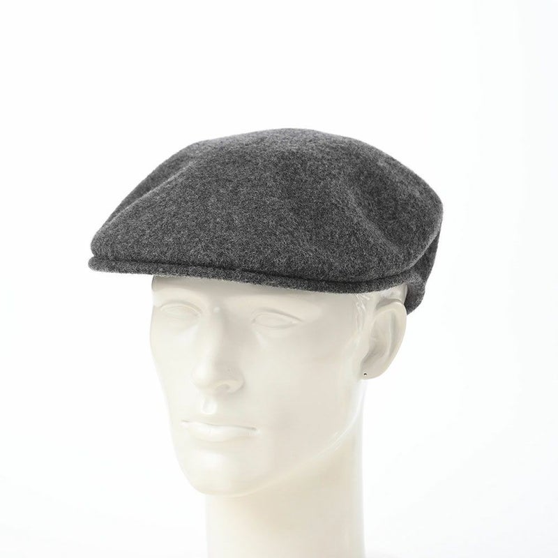 カンゴールのハンチング WOOL 504（ウール） ダークフランネル