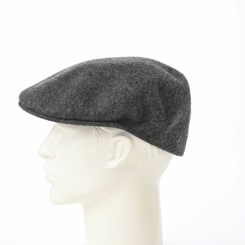 カンゴールのハンチング WOOL 504（ウール） ダークフランネル
