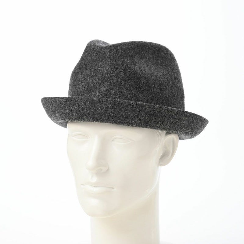 カンゴールのソフトハット WOOL PLAYER（ウール プレイヤー） ダークフランネル