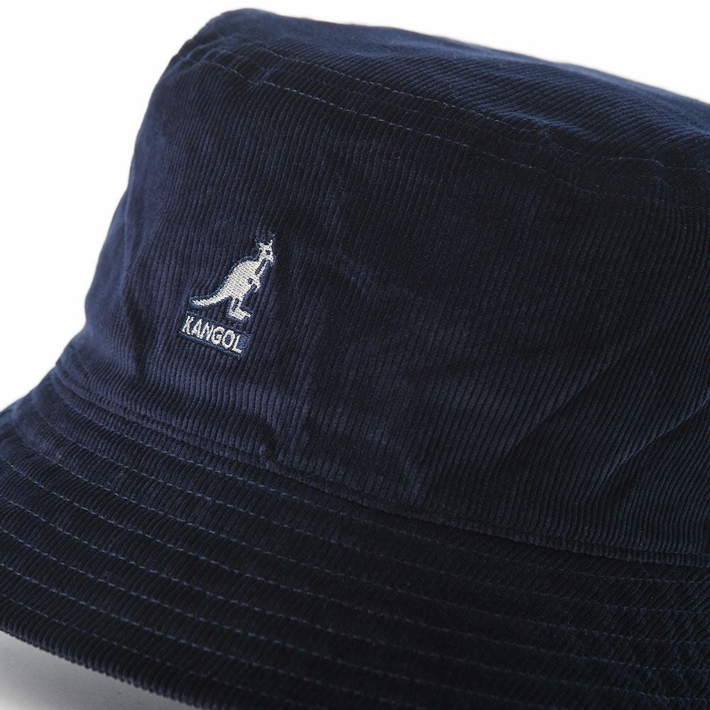SALE❄️BIGサイズ　KANGOL　コーデュロイ　ハット　紺色　XLサイズ カンゴール バケットハット CORD BUCKET（コーデュロイ バケット