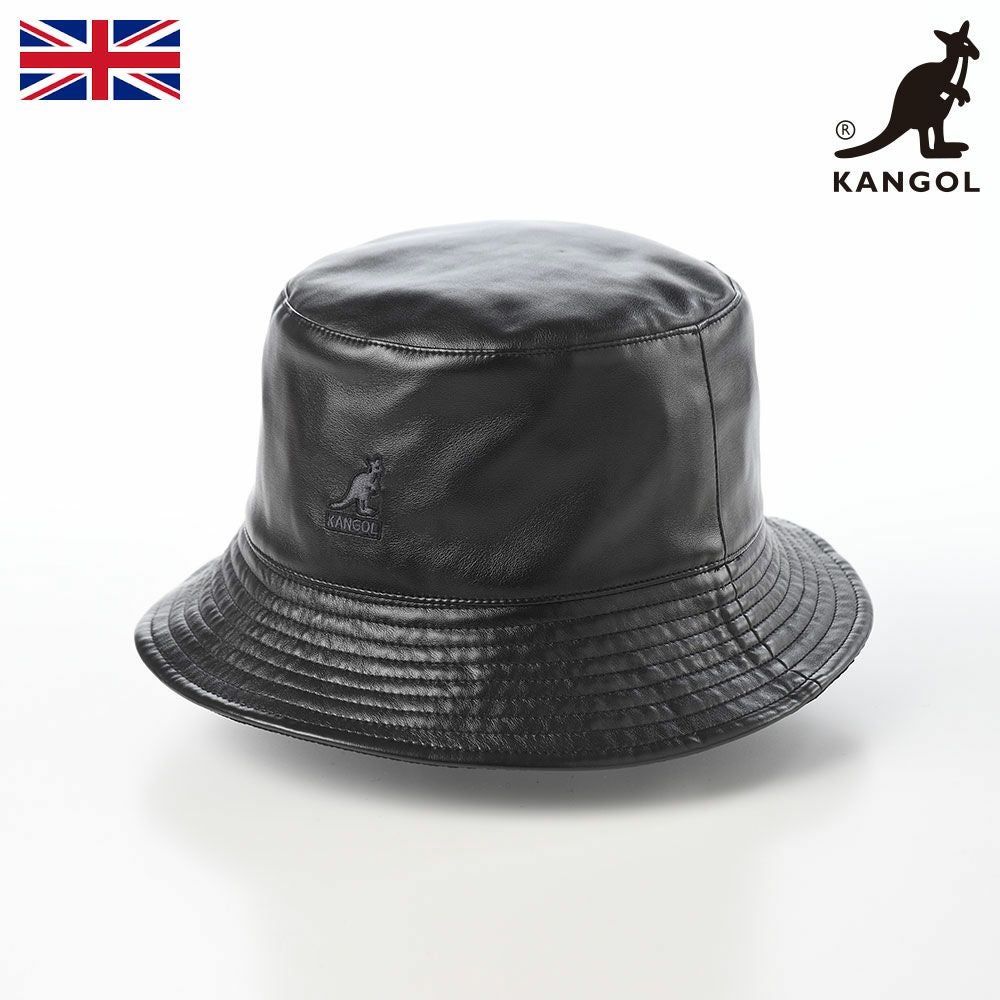カンゴール バケットハット SMU FAUX RV SHORT BUCKET（フェイクレザー