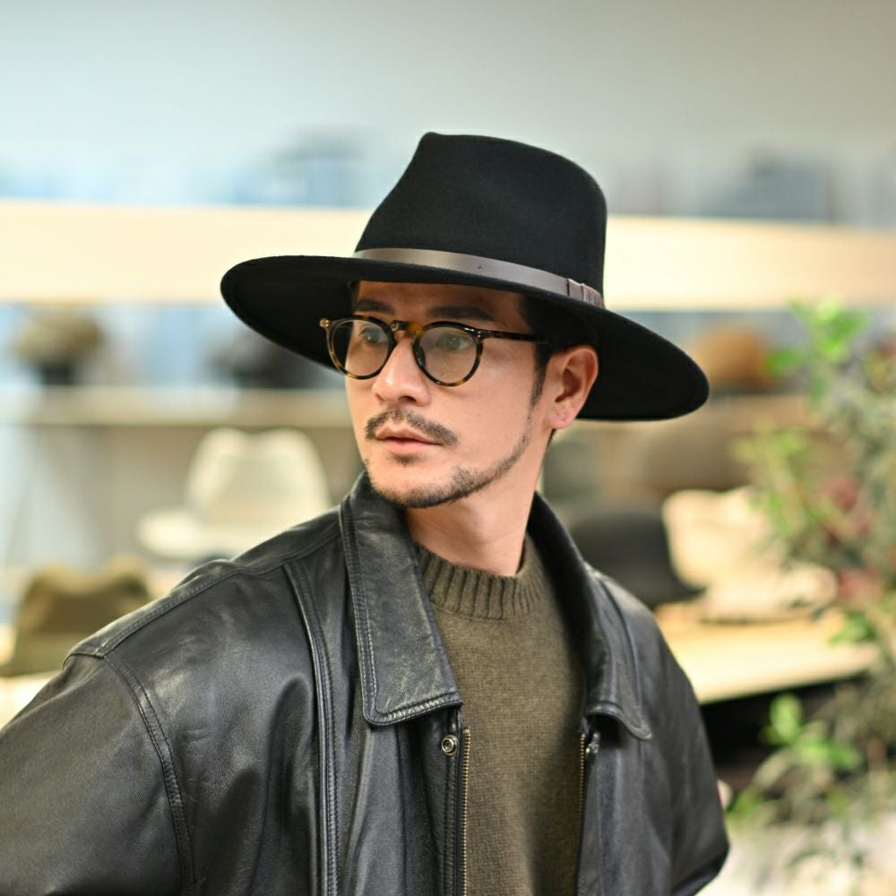 【極美品☆現行】エルメス　フェドラ　ハット　ベティ　帽子 RACAL（ラカル） 帽子 ハット Italy Velor Fedora Hat / イタリー