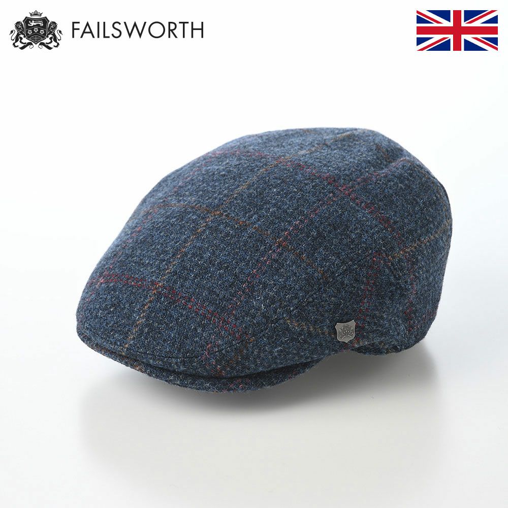 フェイルスワース ハンチング Harris Tweed Stornoway（ハリスツイード