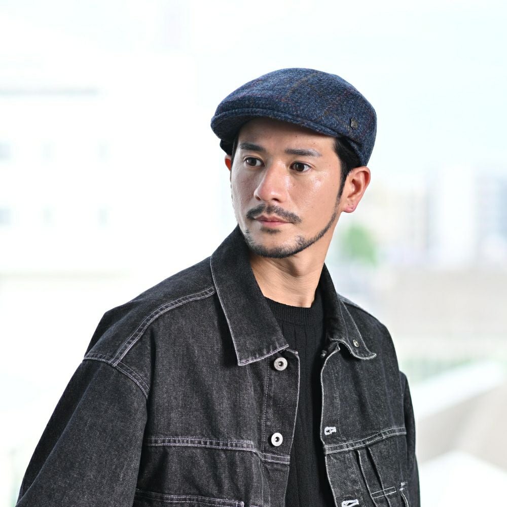 フェイルスワース ハンチング Harris Tweed Stornoway（ハリスツイード