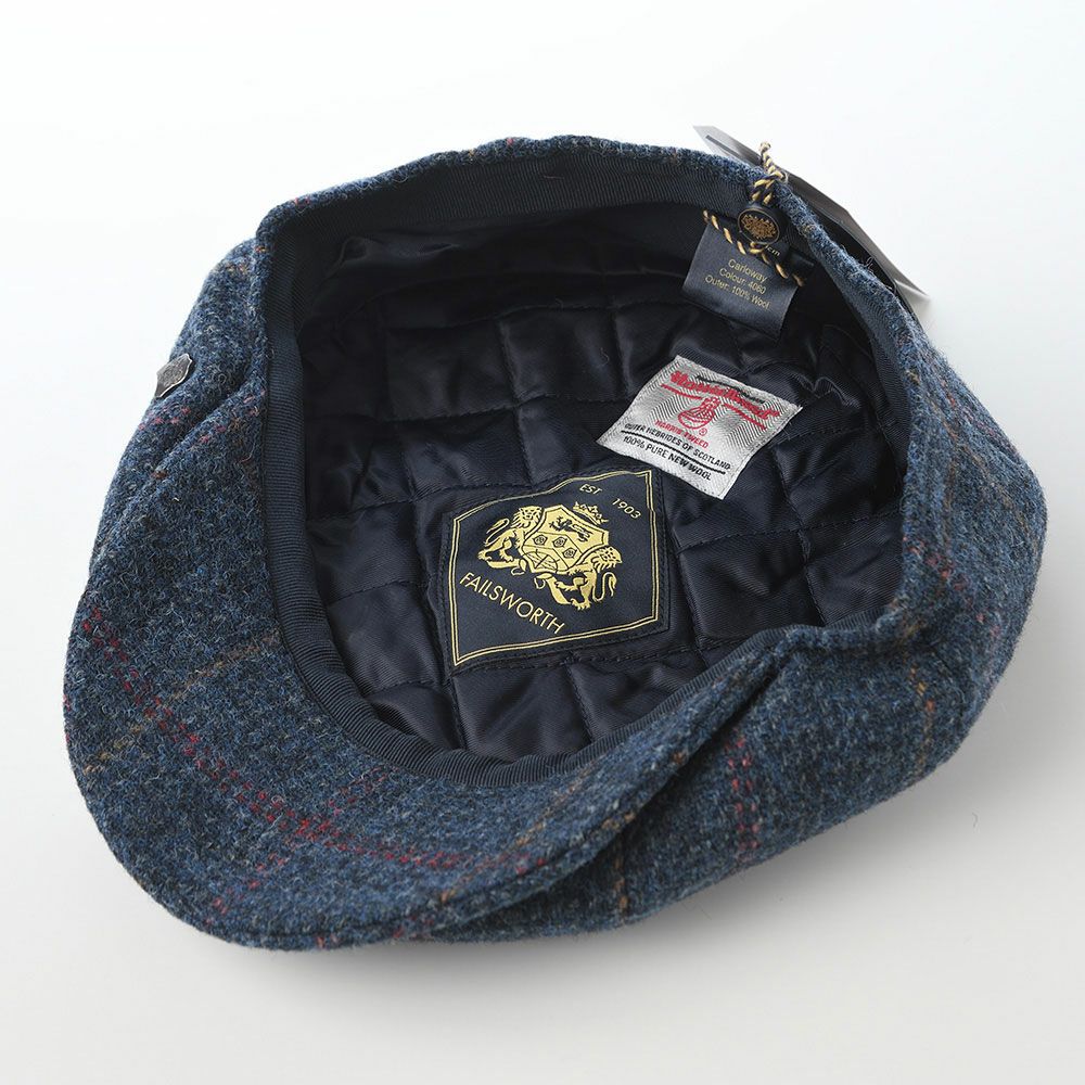 フェイルスワース キャスケット Harris Tweed Carloway（ハリス