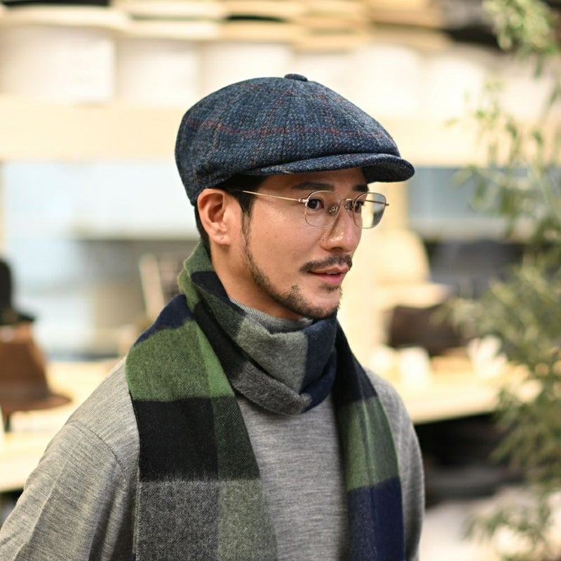 フェイルスワースのキャスケット Harris Tweed Carloway（ハリスツイード キャロウェイ） 4060