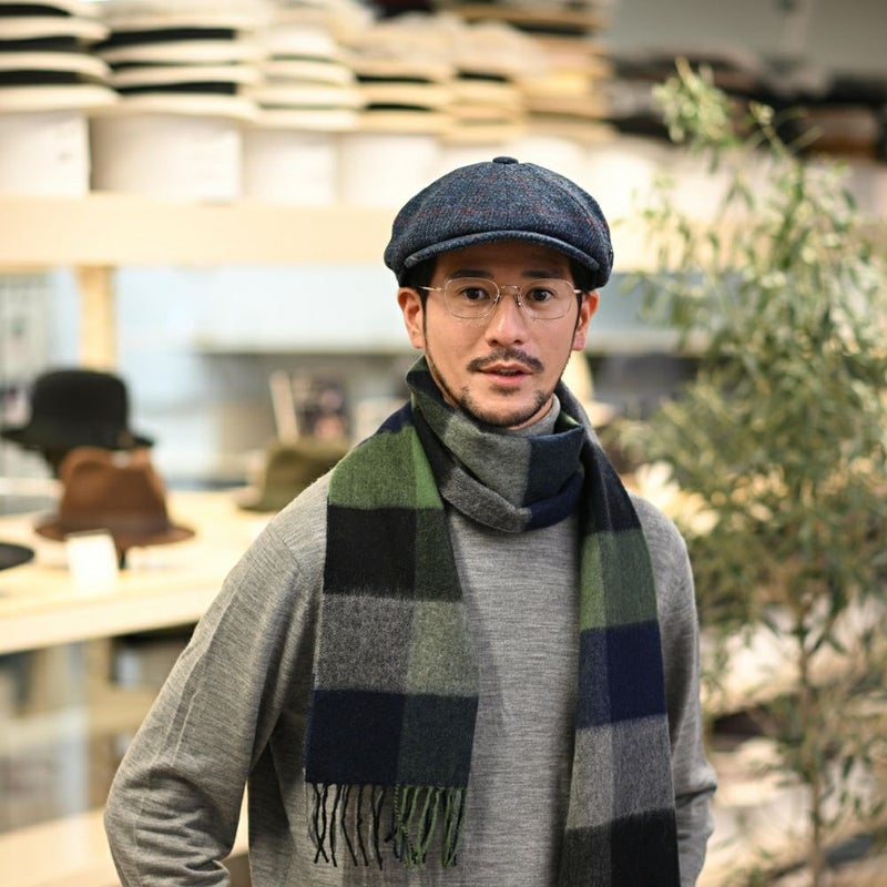 フェイルスワースのキャスケット Harris Tweed Carloway（ハリスツイード キャロウェイ） 4060