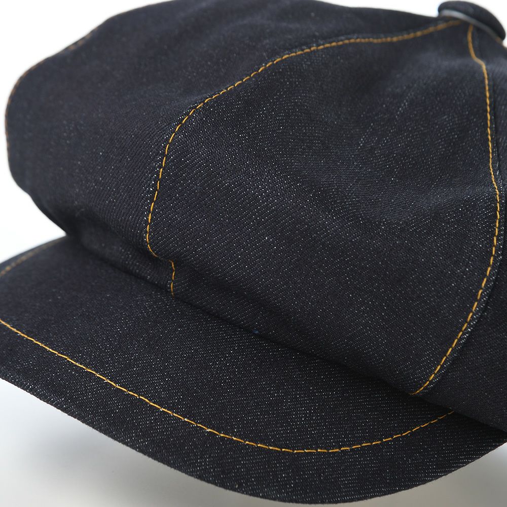 レッター キャスケット 12oz denim cas（12オンス デニムキャス