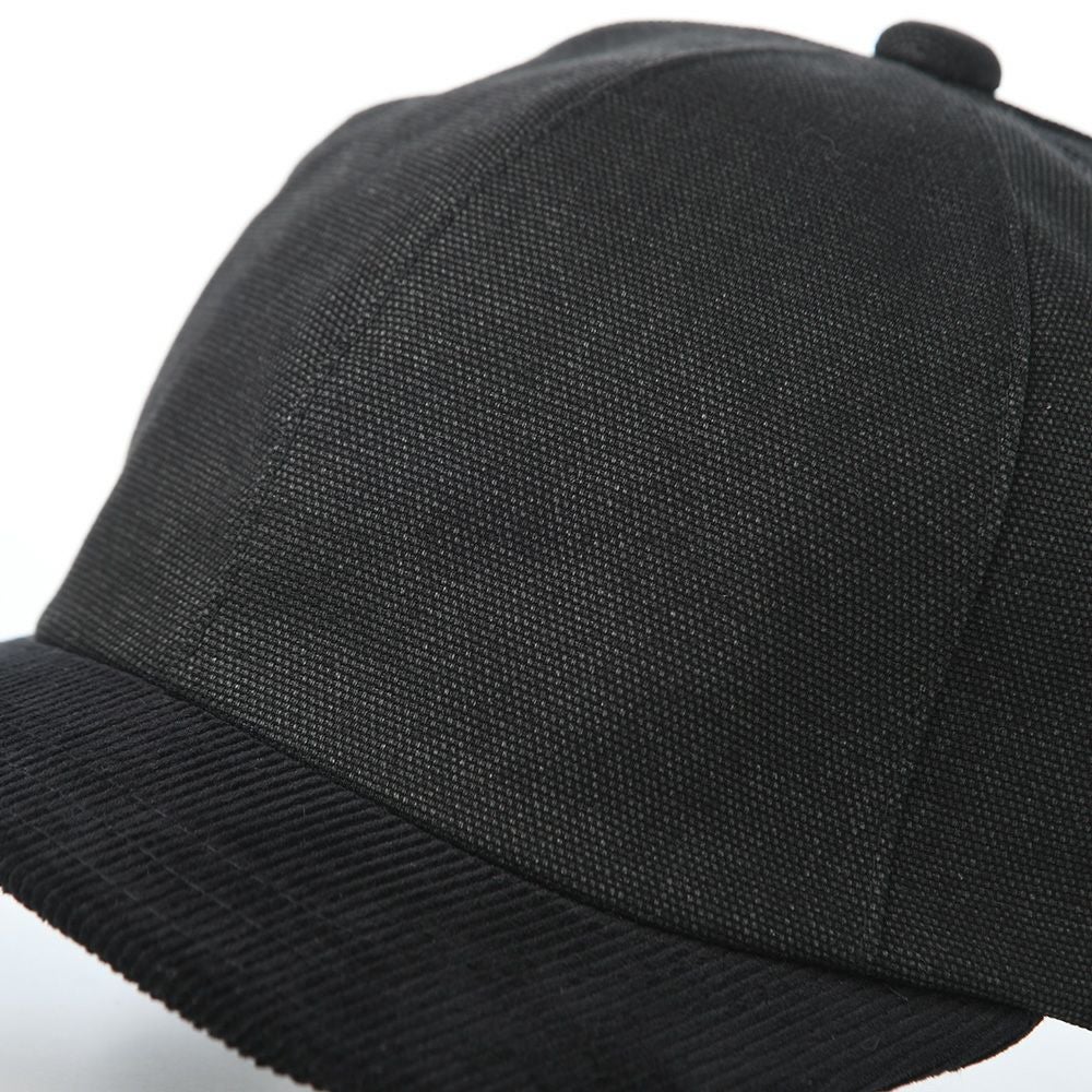 レッター キャップ Vintage Cap（ヴィンテージキャップ） ブラック