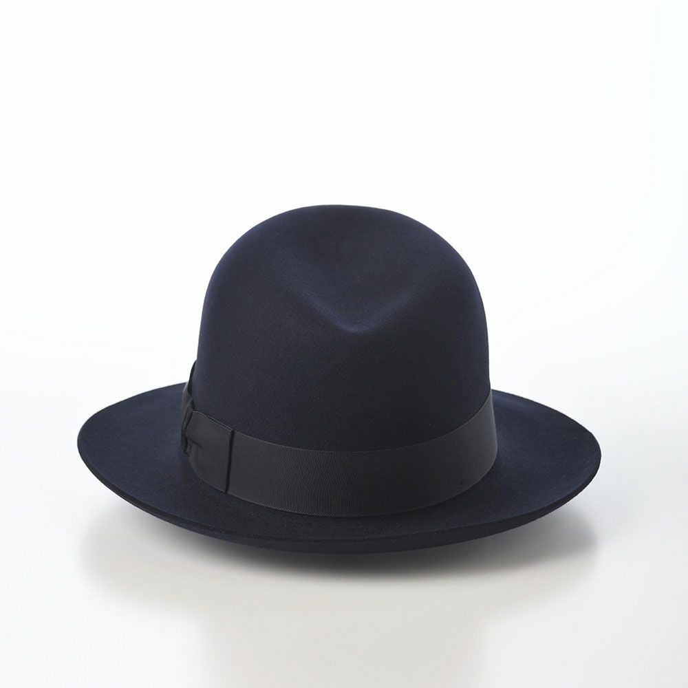 極美品　ジェームスロック　ハット　サイズ60 ジェームスロック フェルトハット Chelsea（チェルシー） ネイビー